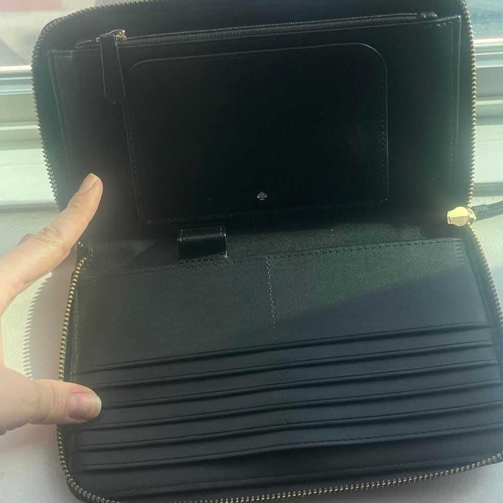 Black Kate Spade Wallet Purse - Picture 7 of 7